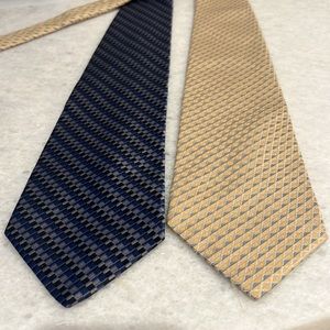 Geoffrey Beene silk tie bundle